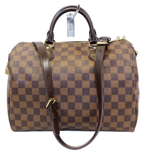 louis vuitton speedy 30 damier ebene fake|louis vuitton speedy 30 crossbody.